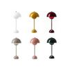 Nordic Rechargeable Flower Table Lamp Bedside Desk Lamp Mushroom Bedroom Table Decoration Night Table Lamp Night Lights_m24
