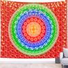 For Teenager's Home Decor Datura Indian Mandala Prints Wall Tapestry