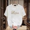 Men'S High-Grade Printed Short-Sleeved T-Shirt Fashion Cotton T-Shirt Half-Sleeved Men'S Fashion