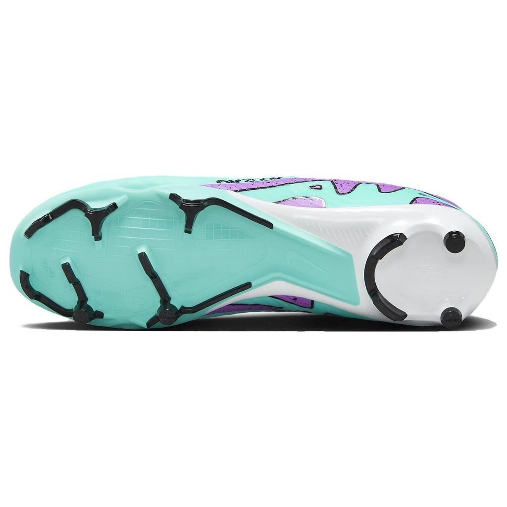 Nike Zoom Mercurial Vapor 15 Academy MG Peak Ready Pack Unisexové kopačky Modrá Hyper-Tyrkysová Černá DJ5631-300
