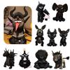 Xunkun Dark Animal Plush Toy With Five-pointed Star Elephant And Rabbit