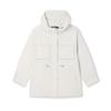Heritage Series Hooded Versatile Casual Jacket Women Jackets Light-Gray F51W518702F-GY
