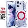Leistungsstarke stoßfeste Metall-Rüstungshülle für Nothing Phone 3A 2A Plus 3 2 Pro Aluminiumhüllen Abdeckung Stoßfänger Coque für Nohing phone One