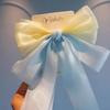 Colorful Ribbon Bow Hair Clips for Girls Elegant Long Ribbon Hair Ornaments Korean Style Headwear
