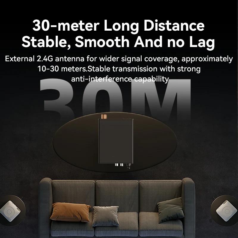 Bluetooth 6.0 Audio Receiver 3.5mm AUX RCA Stereo Wireless Adapter 6.5MM Karaoke USB U-Disk HIFI Lossless Music For Car Speaker