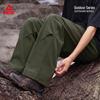 Men's Fleece-Lined Softshell Paratrooper Cargo Pants