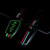 Interior Mouldings Zinc Alloy + Silicone Car Key Case Cover For Hyundai Santa Fe Sport Ix45 Equus Centennial Genesis G80 Grandeu