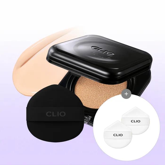[SET] Clio Kill Cover Founwear Cushion Special Set + Founwear Cushion Refill [Gift] 2 Founwear Puffs 21st Century Lingerie