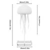 Gradient Intelligent Voice-Controlled Jellyfish Light Smart Touch Foot Bedroom Atmosphere Light Type-C Charging
