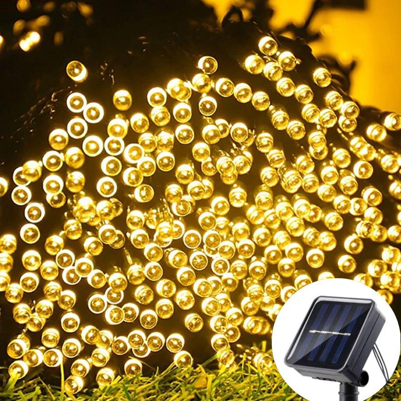 

Солнечные гирлянды в виде пчел, уличная гирлянда, рождественская гирлянда, 8 режимов, водонепроницаемая, для патио, для декора на Пасху, для сада, для вечеринки 5M 20LEDs