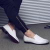 Fashion Leather Shoes For Man Platform Genuine Leather Big Size Shoes High Quality Designer Formal Platform Casual Shoes Outdoor