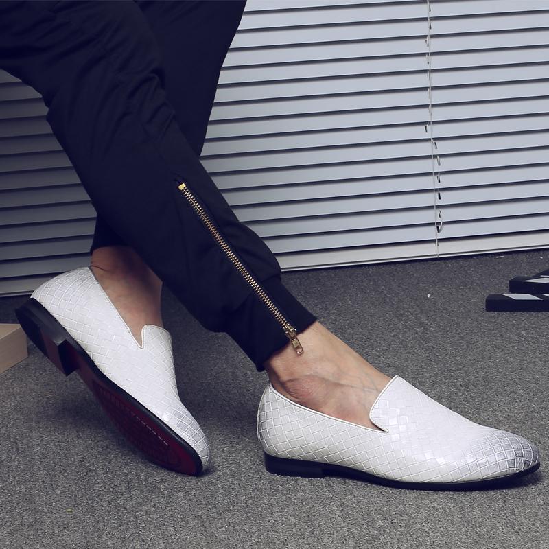 Fashion Leather Shoes For Man Platform Genuine Leather Big Size Shoes High Quality Designer Formal Platform Casual Shoes Outdoor