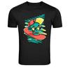 Skull Skateboard Graphic T Shirt Cool Streetwear Skater Tee