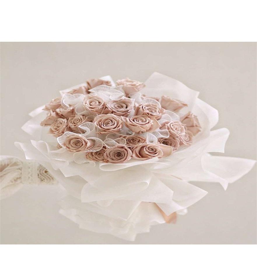 Buy Exquisite and Beautiful Folds Spray Net Gauze Packaging Flower