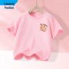 Girls' Breathable Cotton Short Sleeve Summer T-Shirt 2025 - Fashionable and Comfortable Children's Top