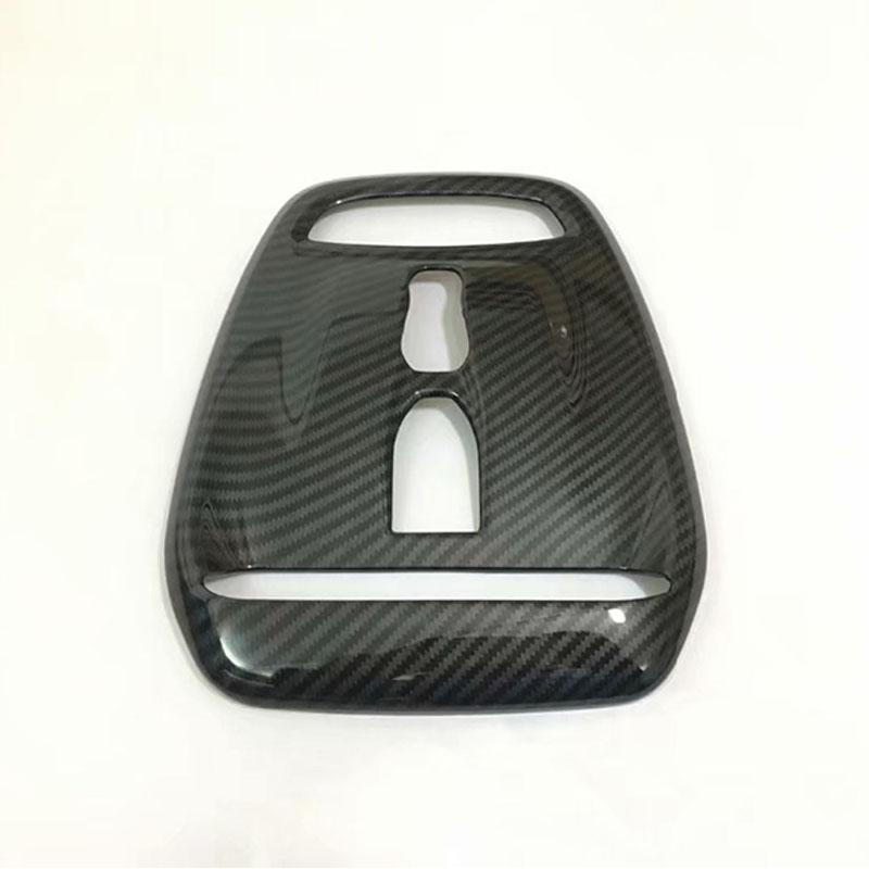 Fibră de carbon ABS pentru Volvo XC60 2018 Accesorii pentru citire frontală automată abajur cadru panou decorare capac ornamente mașină