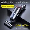 Prenosný vysávač do auta 120W Bezdrôtový vysávač na auto Pohovka Roh Nášľapná podložka Bežne používané čistiace nástroje