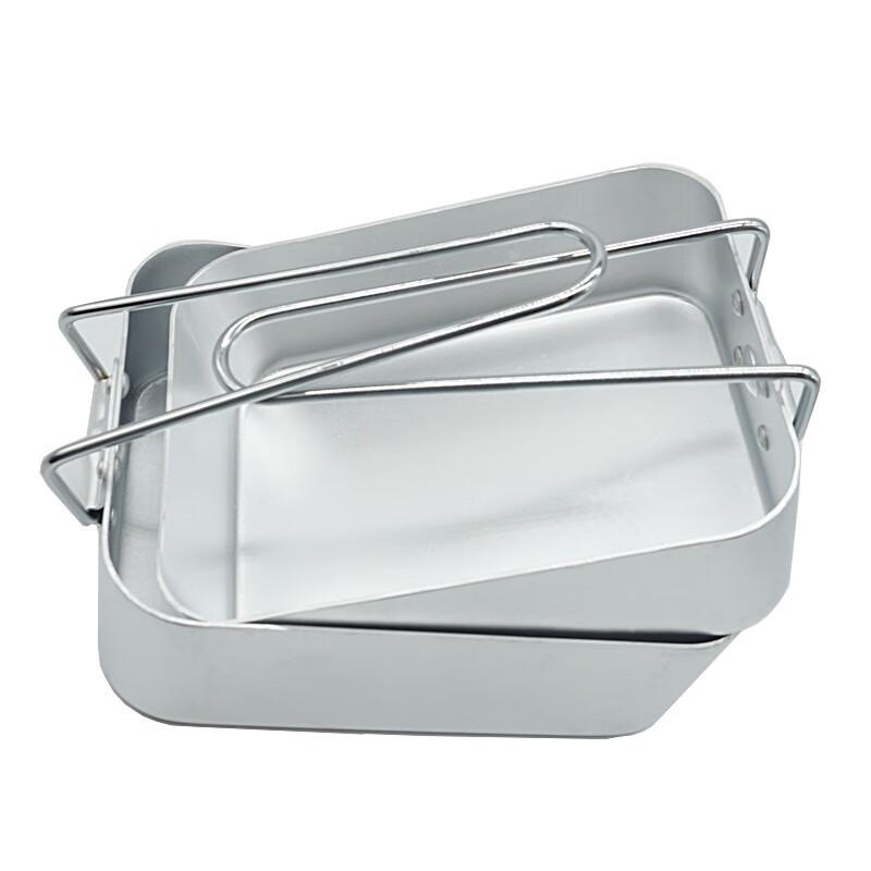 

Vintage Foldable Camping Lunch Box Set