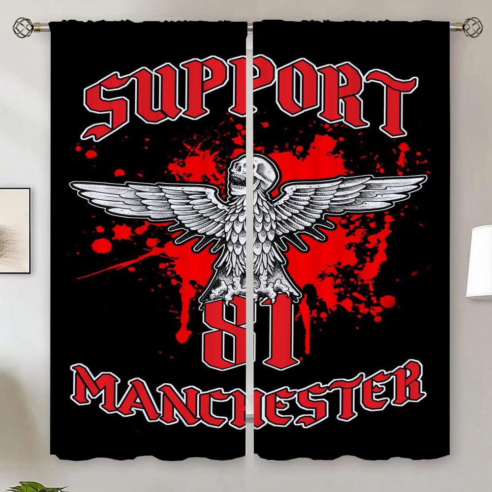 

Готовые шторы Дешевые вещи с бесплатной доставкой для дома Hells Angel Cover Подхваты для штор Затемняющие шторы 100% Shades Blinds W50xH70cmx2pcs-CL