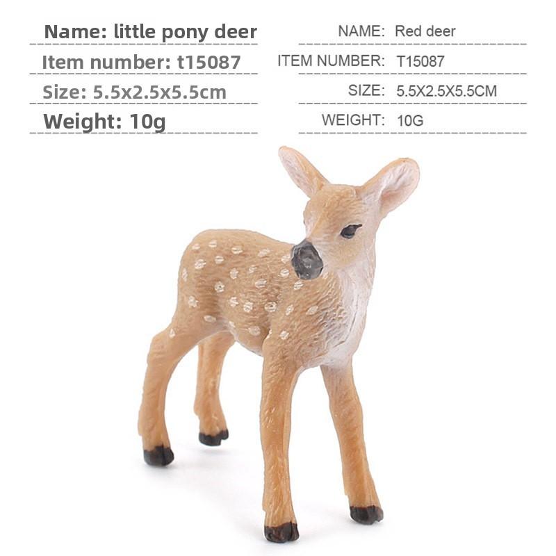 Cheetah Animal Model Collection Pvc Mini Figures For Dioramas And Home Decor