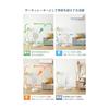 [2026 Improved Model] ALROMUS Cordless Fan 7200mAh USB Rechargeable Folding Fan Cordless | Oscillation, 4 airflow levels, rhythmic natural wind,