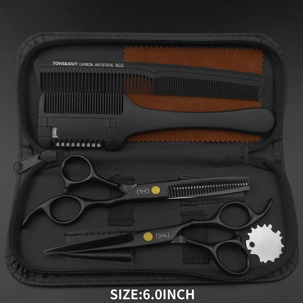 VP Professional Hairdressing Scissors Barber Set 5.5 6.0 Hairdresser Hair Beauty Scissors Set Corte de Cabelo Desbaste Ferramentas de Salão