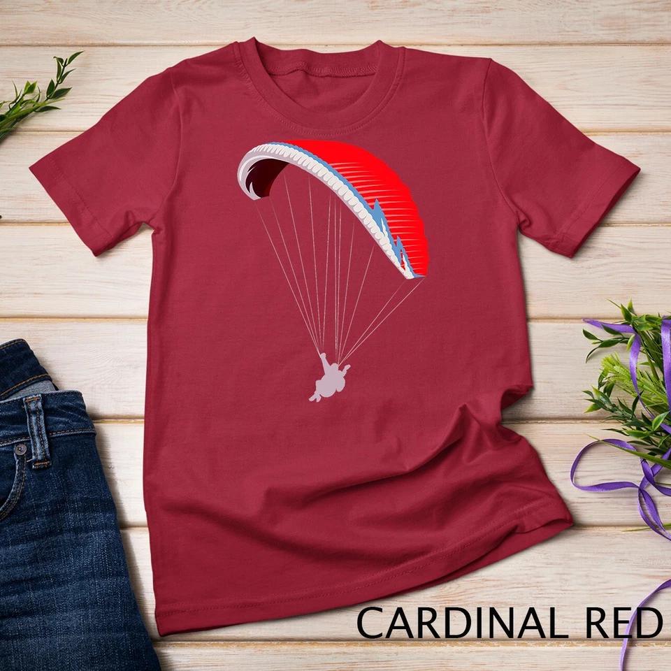 Paragliding Paraglider Paramotor Parachute Skydiving T-Shirt Unisex T-shirt 2 2XL