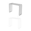 Countertop Dish Rag Storage Rack, Hand Towel Holder for Sink Area