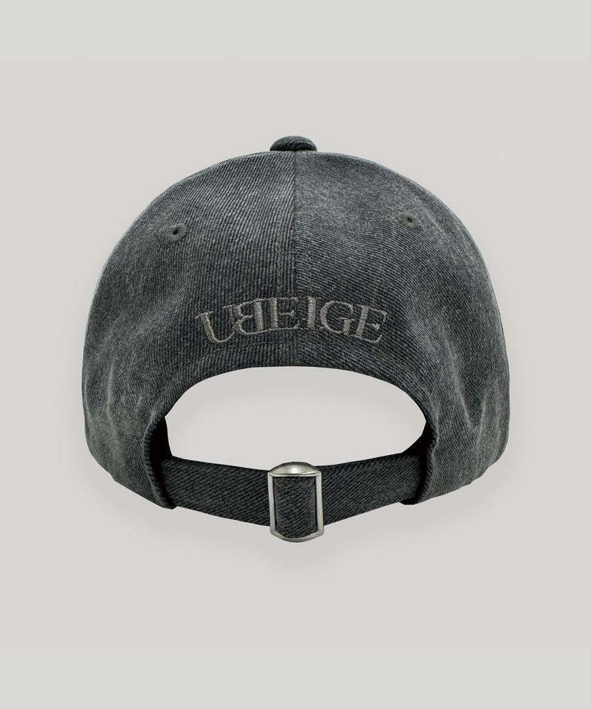 UBEIGE Ribbon Pigment Ball Cap (Charcoal)