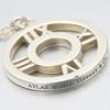 Used TIFFANY&Co. Necklace Atlas Open Medallion Silver925 3.8g Silver Accessories