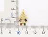 Nidin New Boy/Girl Pendant Choker Jewelry Zircon Necklaces Accessories For Mom Kids Parent-child  Anniversary Gifts Wholesale