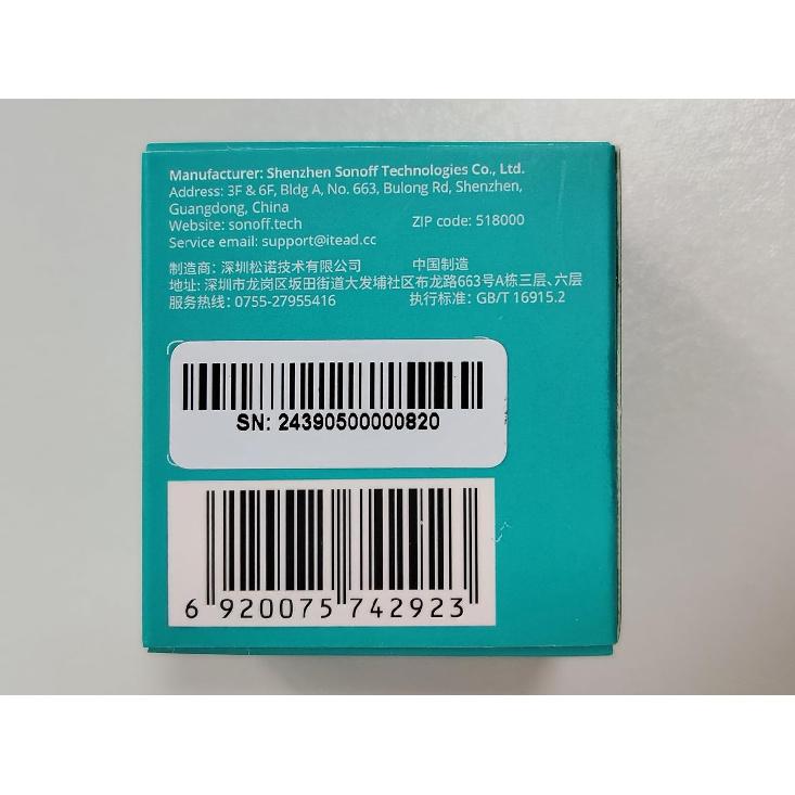 SONOFF WiFi Mini-D Smart Switch with Matter,Home Automation,Dry Contact Output,Supports AC or DC Input,Compatible Alexa & Google Home,for Garage
