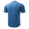 Men's Summer Solid Color Pocket T-Shirts Button Henry Collar Casual Daily Office Short Sleeve Top Tees Hip Hop Streetwear Tee
