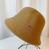 Hat Autumn and Winter Warm Knit Fisherman Hat, Versatile and Fashionable Bucket and Basin Hat
