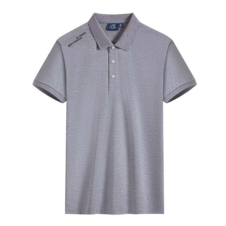 XBJSH ZW202  175G polyester fiber lapel polo shirt next day arrival