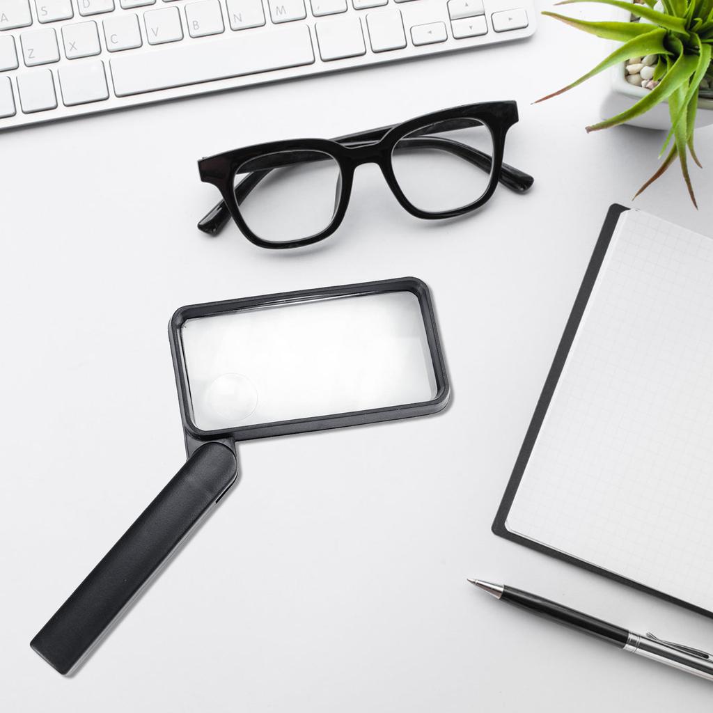 Single Lens Eye Loupe Magnifier Handheld 2.5X 8X Magnifying Glass Foldable for Reading Gems Jewelry Magnifying Lens