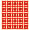 Multicolor Writable Round Dot Stickers - 16 Colors