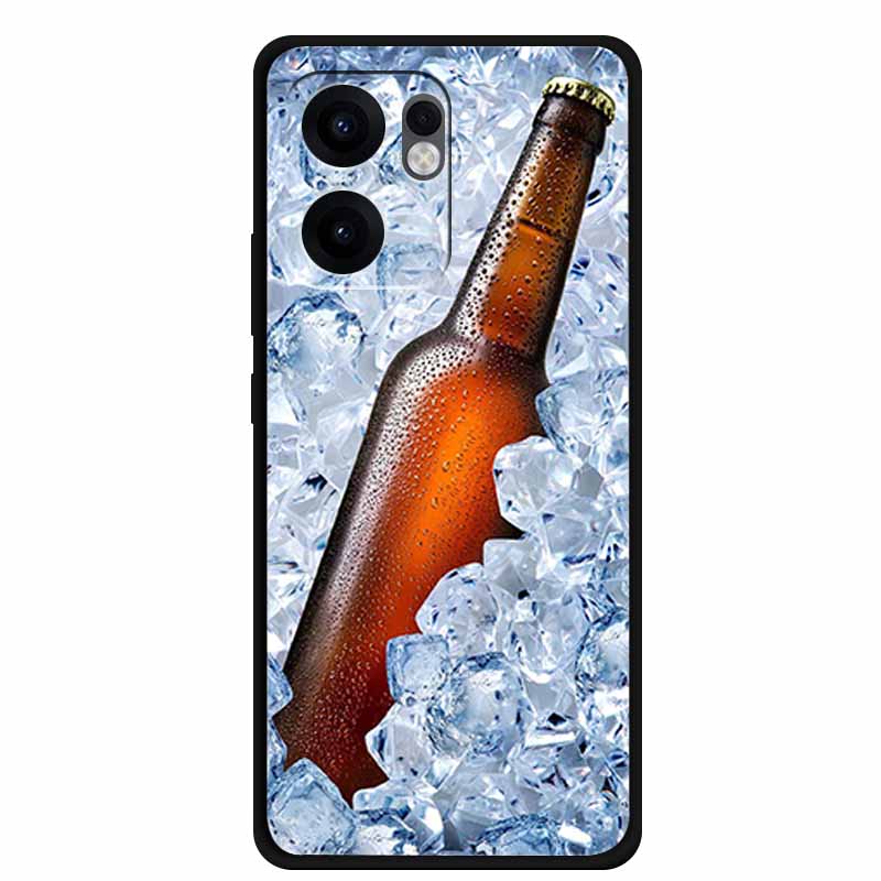 Phone Case For OPPO Reno 13F Case 13 F Coque Black Silicone Soft TPU Back Cover Bag For OPPO Reno13F A5x Case Protective Shell