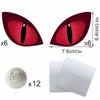 3D Design Halloween LED Night Light Glowing Effect 3D Wall Sticker  Halloween Party