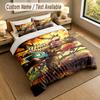 Set Biancheria da Letto 3 Pezzi con Nome Personalizzato, Incredibile Mondo di Gumball 1 Copripiumino 2 Federe Morbide Biancheria da Letto per Regalo