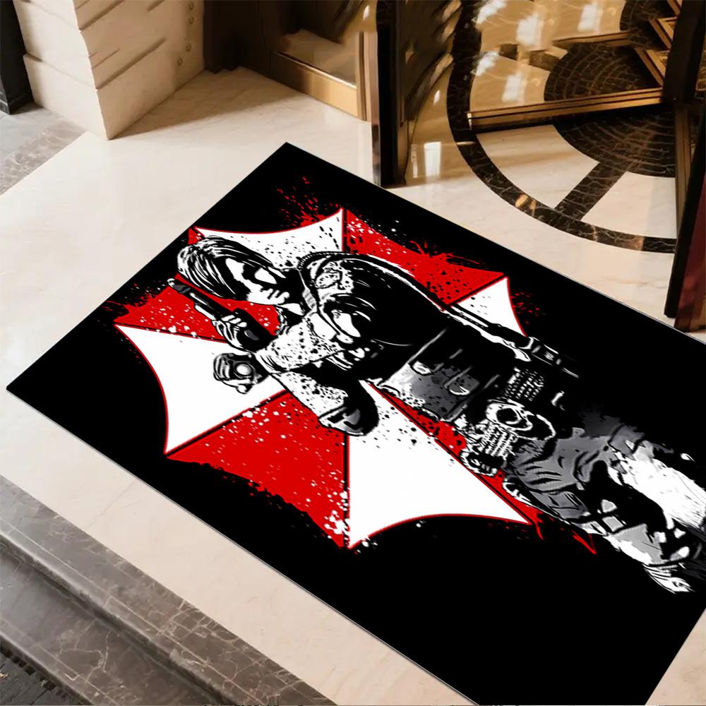 Umbrella Corp. Logo Carpet Design for Decorate room Dining Room Foyer Playrooms Antislip Carpet Office home decor Perfect Gift for Friends & Family
