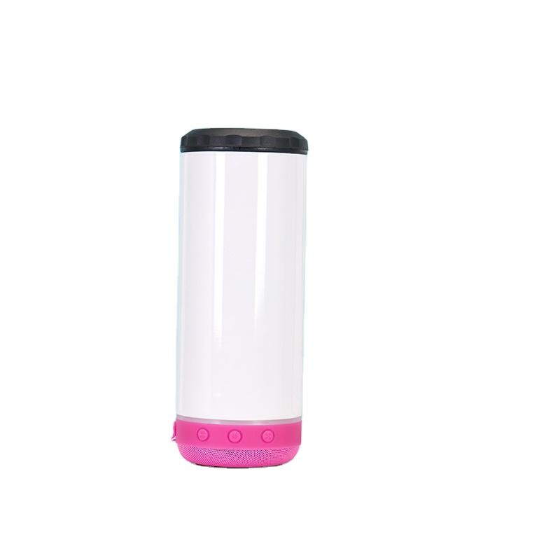 20oz 4-in1sublimation Smart Bluetooth Speaker music Straight Stainless Steel Insulated Double-layer Vacuum tumbler mug cup