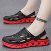 Foreign Trade Summer Home Wear Casual Simple Hole Shoes Non-slip Wear-resistant Thick-soled Slippers Seaside Beach Shoes