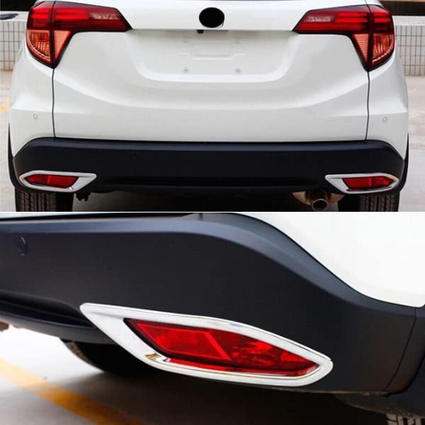 VEZEL Hybrid Front Rear Bumper Garnish Fog Cover Parts Rear Fog Exterior Honda Car Car Accessories & Set, Chrome, Lights, Customization, Vezel, Parts,
