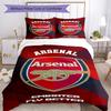 Arsenal Bedding Set Breathable Duvet Cover with Pillowcases Decorative Bed Linen for Bedroom Home Decoration Birthday Gift