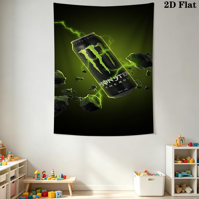 Monster Energy Power Sip Bedding 1 Duvet Cover 2 Pillowcase Without Core Bedding Set Duvet Cover And Pillowcase Christmas Birthday Gift
