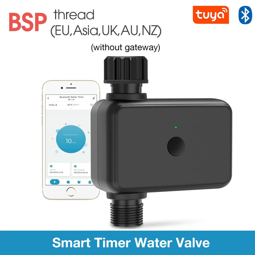 

Умный таймер полива Bluetooth/Zigbee Контроллер времени полива 1 выход Программируемая система полива для посадки сада двора