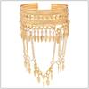 Stylish Ethnic Dance Cuff Armband & Long Dangle Earrings Set