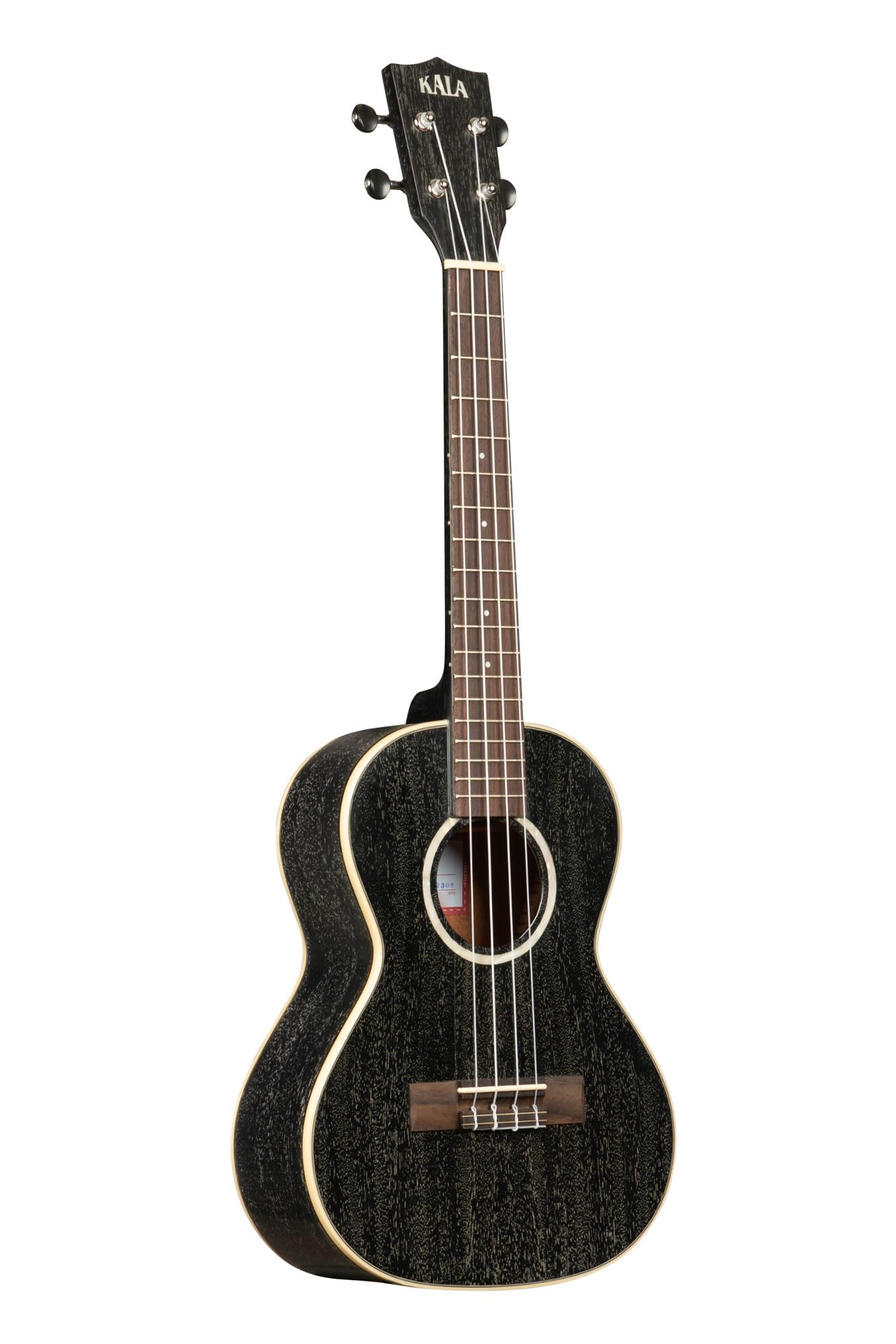 

KALA Salt Pepper Doghair Mahogany Series All Solid Mahogany Bag & Ukulele, Body, Tenor, KA-SDH-T_W/BAG [Gig Included] чорний