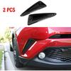 Front Bumper Fog Light Cover for Toyota CHR 2017 2018 2019 2020 2021 Carbon Fiber Lamp Trim ABS